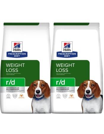 Prescription Diet Weight Reduction r/d mit Huhn 2 x 10 kg