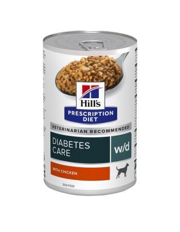 Prescription Diet w/d mit Huhn 12 x 370 g