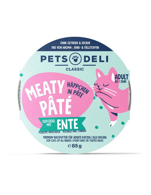 Meaty Pâté Geflügel mit Ente 36 x 85 g