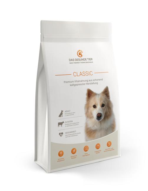 Kaltgepresstes Hundefutter Classic 1 kg