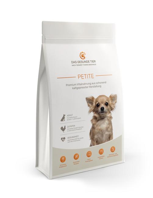 Kaltgepresstes Hundefutter Petite 5 kg