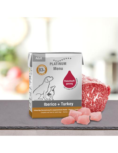 Menu Adult Iberico + Turkey 12 x 375 g