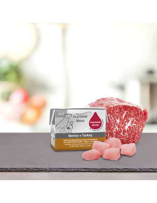 Menu Adult Iberico + Turkey 12 x 90 g
