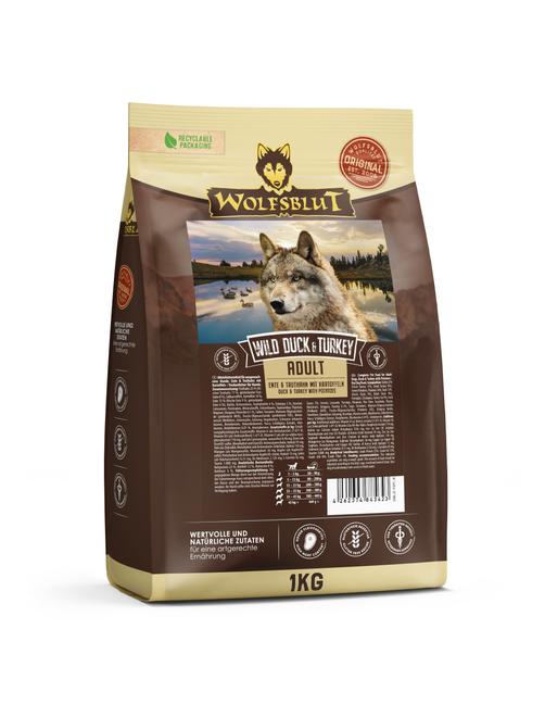 Wild Duck & Turkey Adult Trockenfutter 1 kg