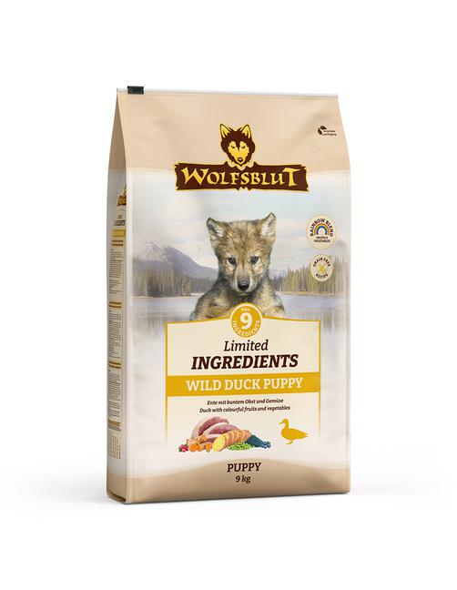 Wild Duck Limited Ingredients Puppy Trockenfutter 3 x 9 kg