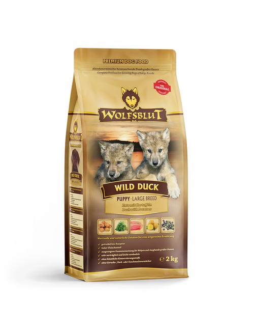 Wild Duck Large Breed Puppy Trockenfutter 3 x 2 kg