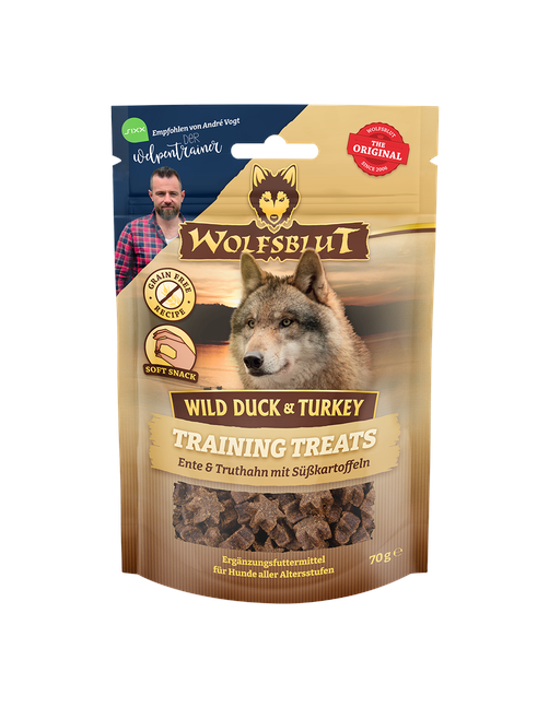 Wolfsblut Wild Duck & Turkey Training Treats Snack