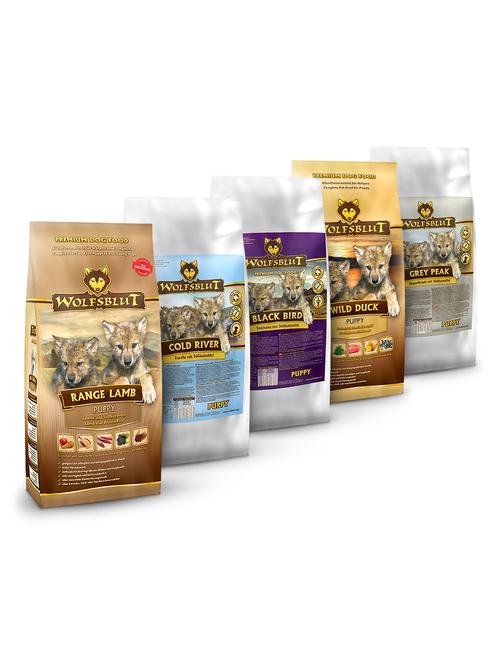 Wolfsblut Probierpaket: Mix Puppy Trockenfutter