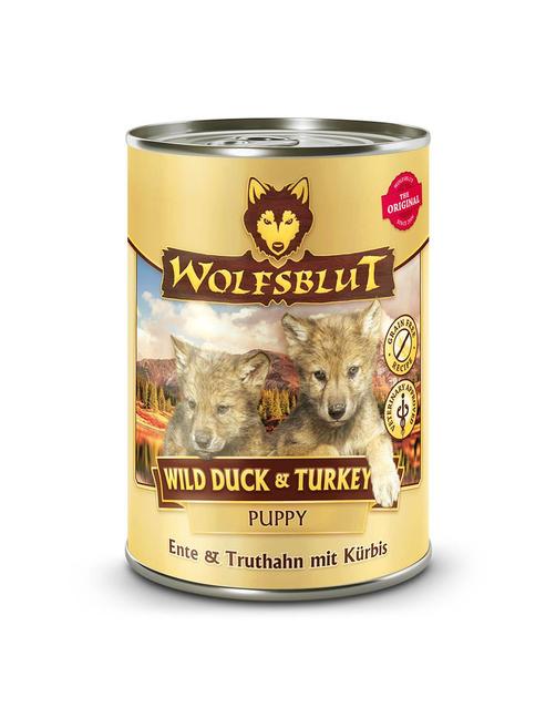 Wild Duck & Turkey Puppy Nassfutter 36 x 395 g