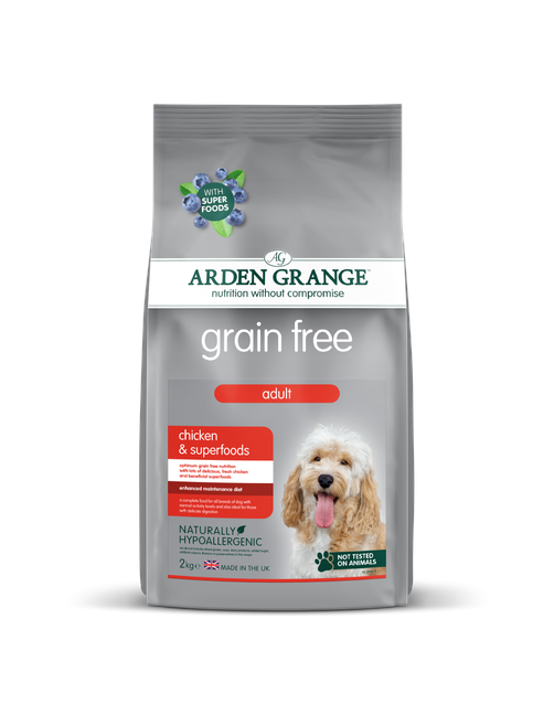 Arden Grange Grain Free Adult Huhn & Superfoods