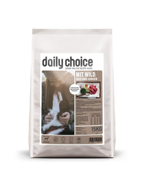 Basic mit Wild, Reis und Erbsen 15 kg