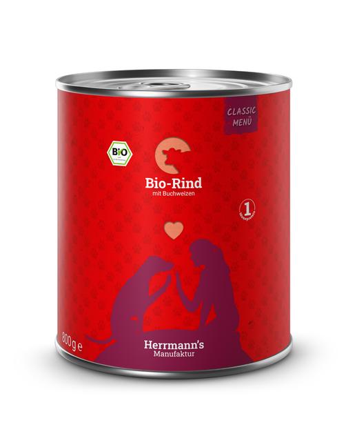 Classic Bio-Rind mit Buchweizen 6 x 800 g