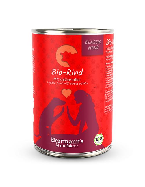 Classic Bio-Rind mit Süßkartoffeln 6 x 400 g