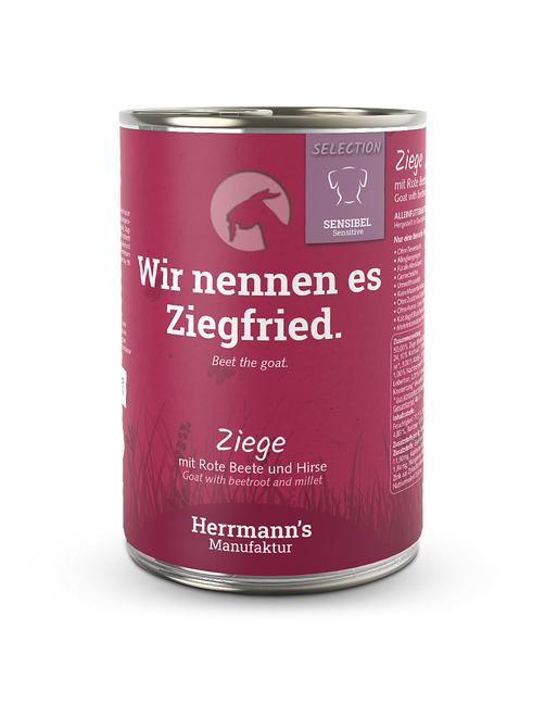 Herrmann's Selection Sensible Ziege mit Rote Beete und Hirse