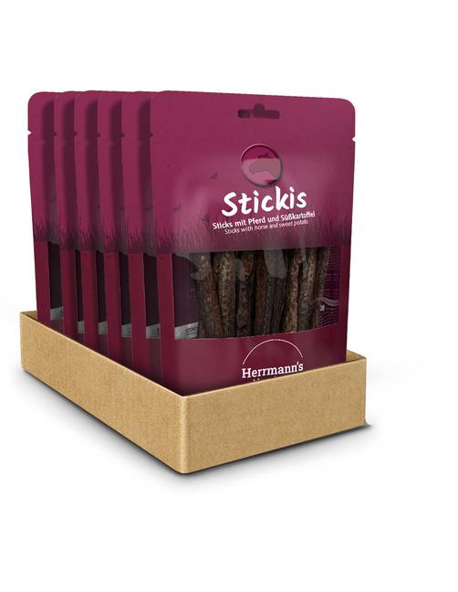 Stickis Pferd mit Süßkartoffeln 6 x 80 g