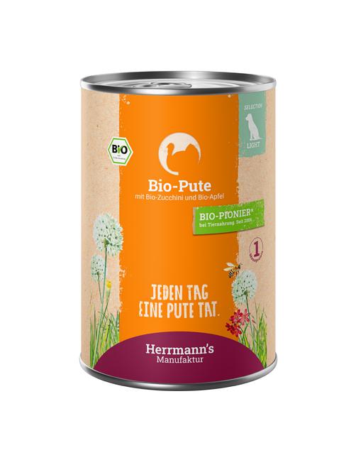 Selection Light Bio Pute mit Zucchini & Apfel 12 x 400 g