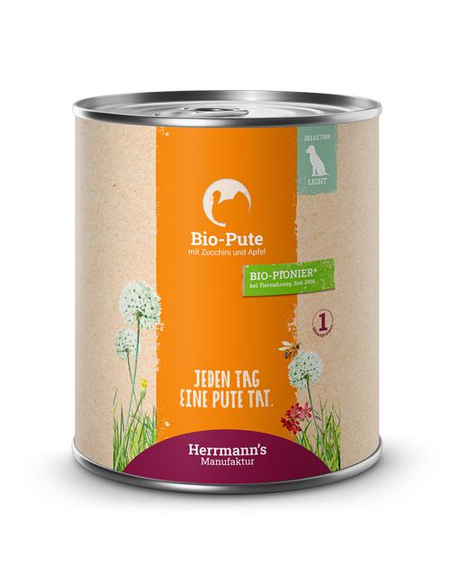 Selection Light Bio Pute mit Zucchini & Apfel 12 x 800 g