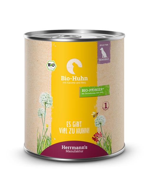 Selection Sensible Bio Huhn mit Karotte & Reis 6 x 800 g