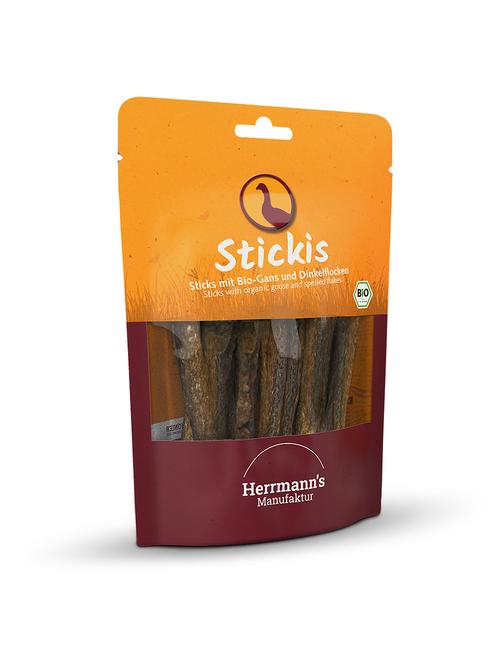Stickis Bio Gans mit Dinkelflocken 80 g