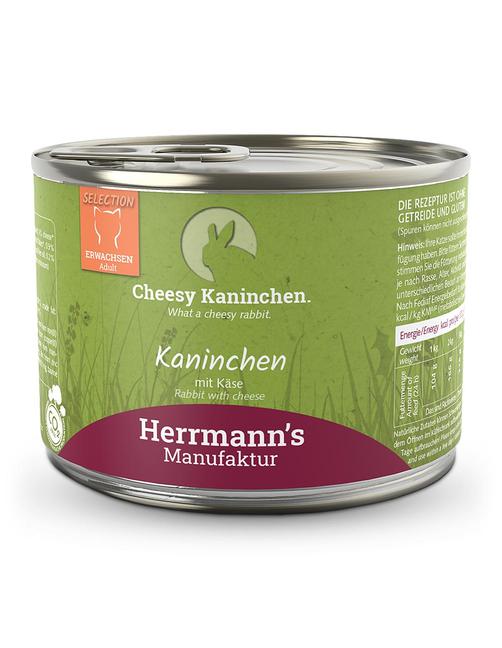 Selection Adult Kaninchen und Käse 24 x 200 g