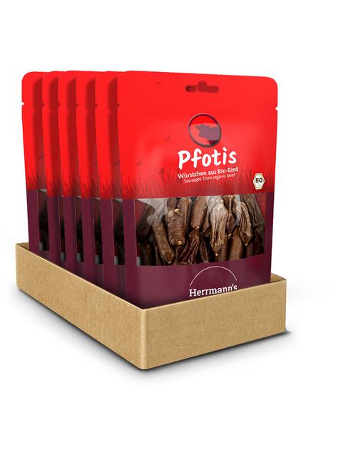 Pfotis Bio Rinderwürstchen 6 x 80 g