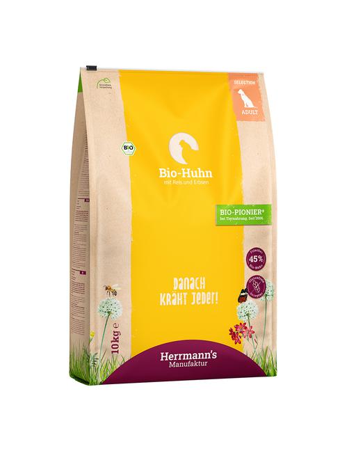 Selection Adult Bio-Huhn mit Reis & Erbsen 10 kg
