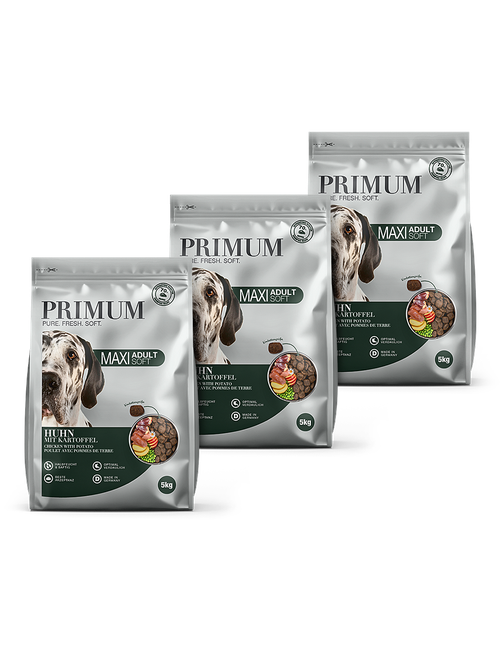 Soft Maxi Huhn mit Kartoffel 3 x 5 kg