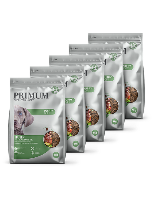 Soft Puppy Huhn mit Kartoffel 5 x 5 kg