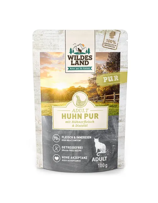 Pur Adult Huhn mit Distelöl 24 x 100 g