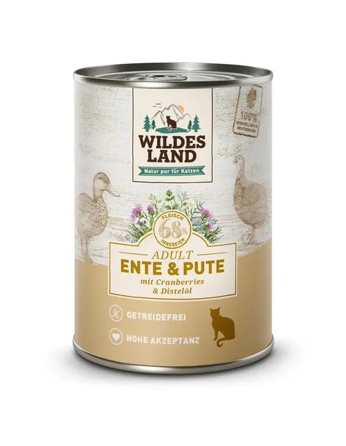 Classic Adult Ente und Pute mit Distelöl 12 x 400 g