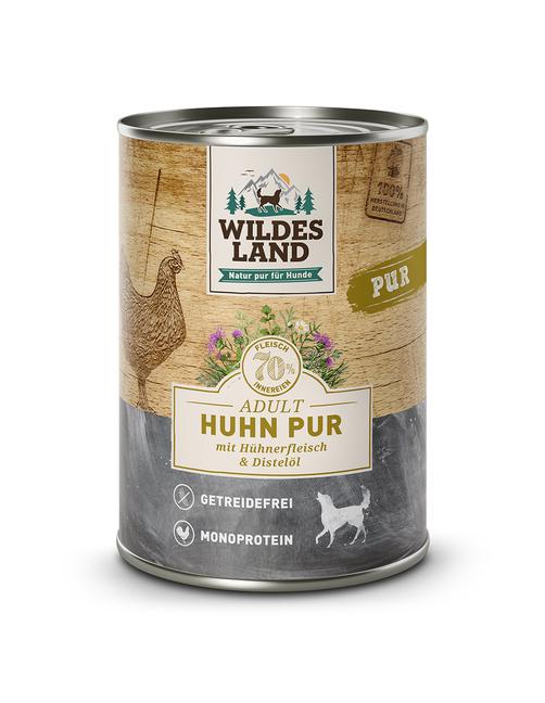 Wildes Land Pur Adult Huhn mit Distelöl