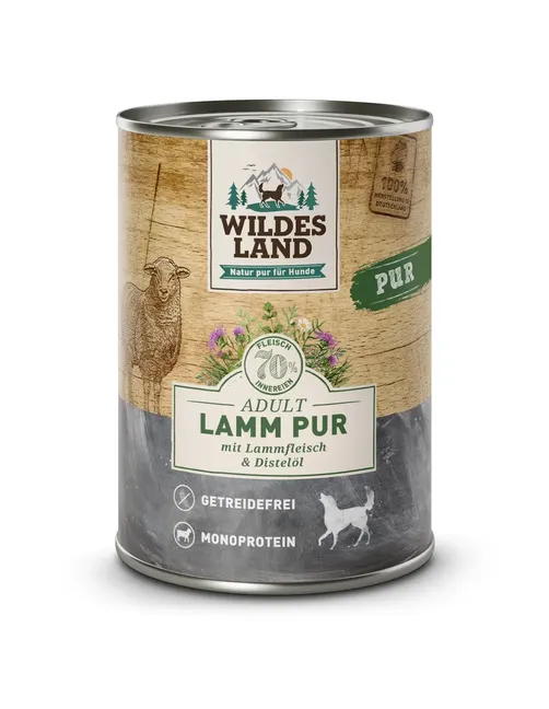 Pur Adult Lamm mit Distelöl 12 x 400 g