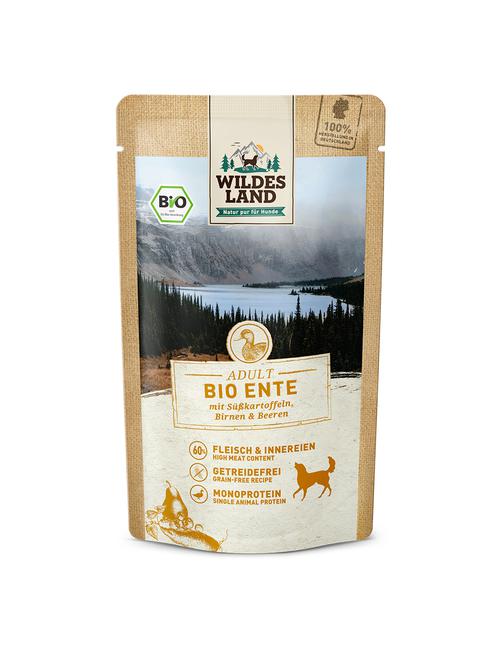 Bio Adult Ente mit Süßkartoffel & Birne 10 x 125 g