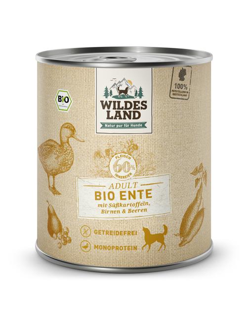 Bio Adult Ente mit Süßkartoffel & Birne 6 x 800 g