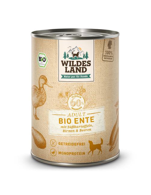 Wildes Land Bio Adult Ente mit Süßkartoffel & Birne