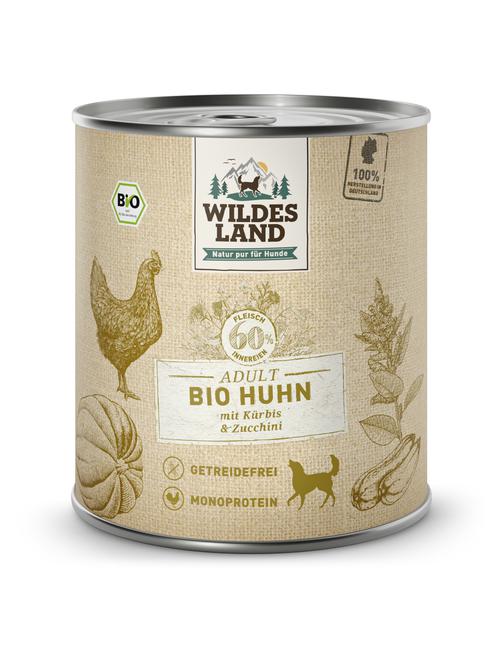 Bio Adult Huhn mit Kürbis & Zucchini 12 x 800 g