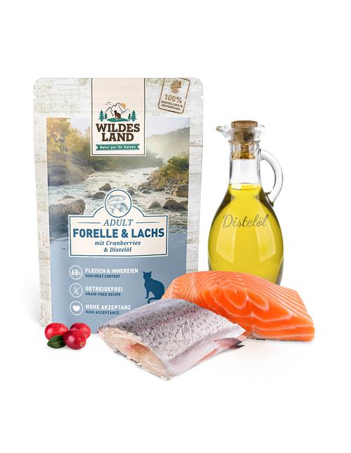 Wildes Land Classic Adult Forelle und Lachs