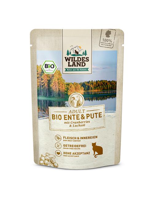 Bio Adult Ente & Pute mit Cranberry 24 x 85 g