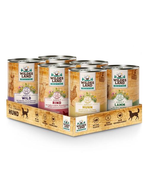 Classic Adult Nassfutter Probierpaket 6 x 400 g