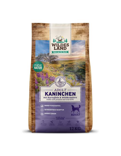 Wildes Land Classic Adult Kaninchen mit Kartoffel