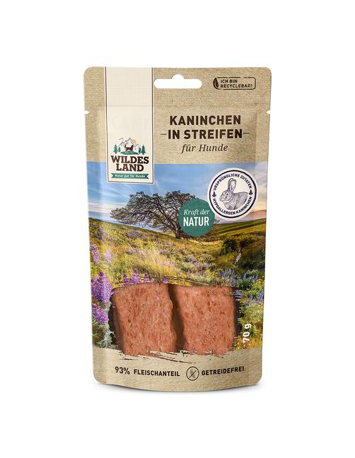 Fleischsnacks Kaninchenfleisch in Streifen 70 g