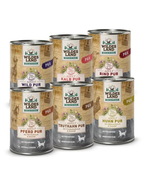 Pur Adult Nassfutter Mixpaket Groß 6 x 400 g