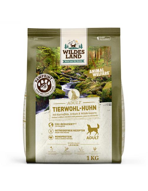 Pawprint Animal Welfare Adult Tierwohl-Huhn 1 kg