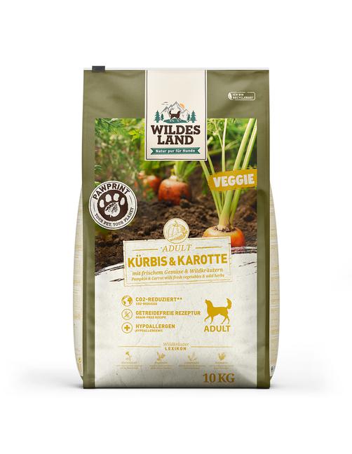 Pawprint Veggie Adult Kürbis & Karotte 10 kg