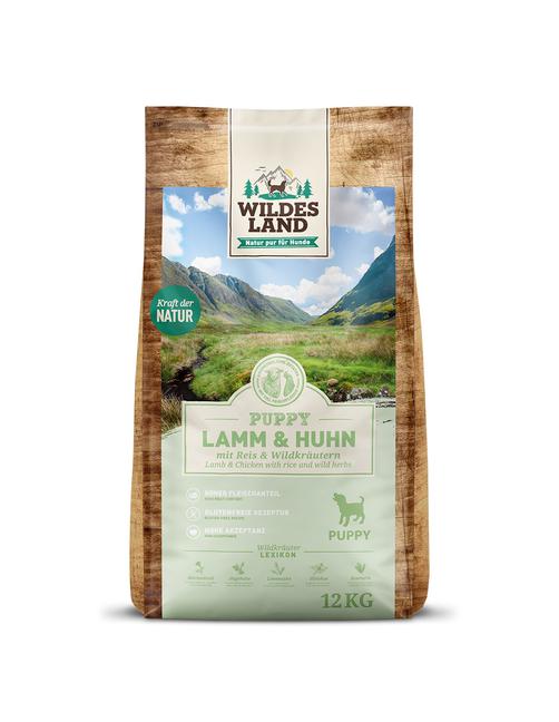 Wildes Land Classic Puppy Lamm & Huhn mit Reis