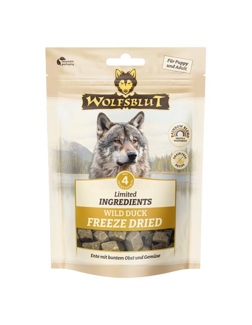 Freeze Dried Wild Duck Limited Ingredients Adult Snack 7 x 40 g