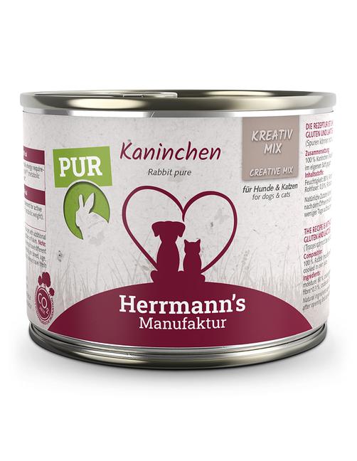 Herrmann's Kreativ-Mix Kaninchen Reinfleisch