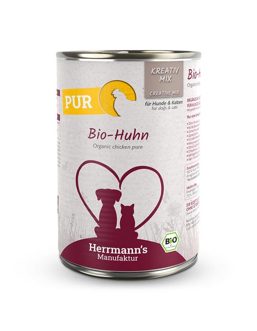 Kreativ-Mix Bio Huhn Reinfleisch 6 x 400 g