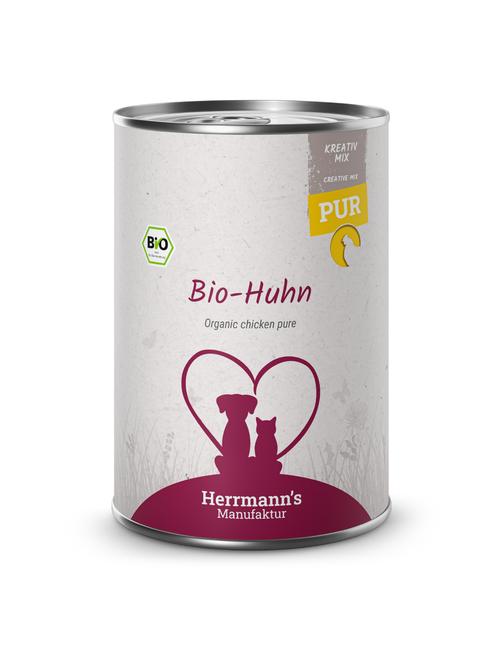 Kreativ-Mix Bio Huhn Reinfleisch 24 x 400 g