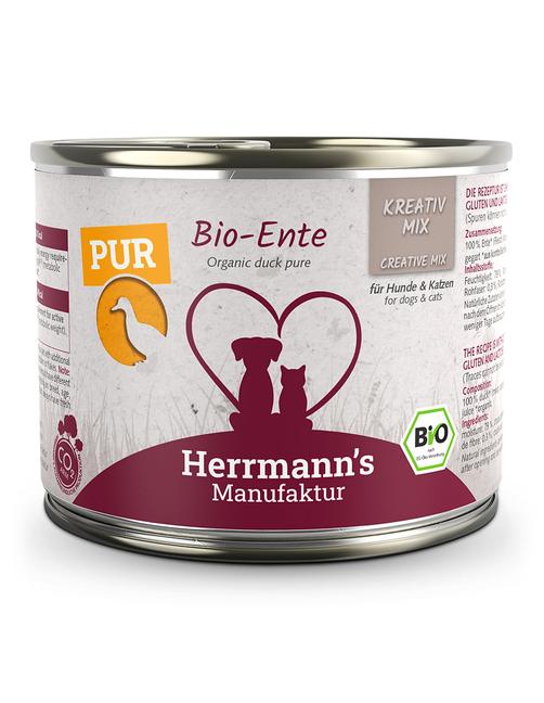 Kreativ-Mix Bio Ente Reinfleisch 200 g